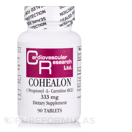 Основне фото товару Cohealon Propionyl-L-Carnitine HCL 333 mg Основне фото товару Cohealon Propionyl-L-Carnitine HCL 333 mg, L-Карнітин, 90 таблето