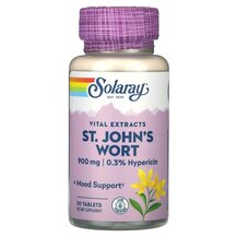 Vital Extracts St. John's Wort 900 mg Зверобой Solaray Vital Extracts St. John's Wort 900 mg Зверобой Solaray