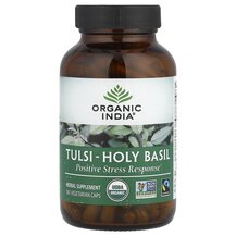 Tulsi-Holy Basil Базилик Organic India 180 Вег Кэпс Tulsi-Holy Basil Базилик Organic India 180 Вег Кэпс