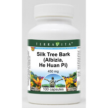 Клітковина акації Silk Tree Bark 450 mg TerraVita
