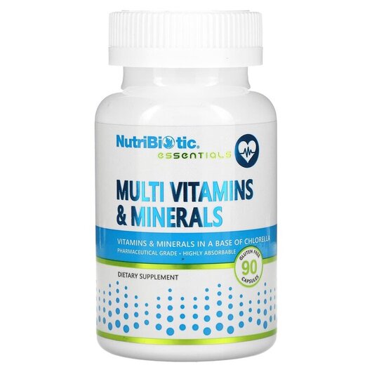 Основне фото товару Essentials Multi Vitamins & Minerals, Мультивітаміни, 90 капс