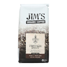 Кофе Organic French Roast Dark Coffee - Whole Bean Jim's