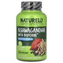 Ашваганда Ashwagandha With BioPerine Naturelo 90 капсул