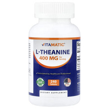 L-Теанін L-Theanine Vitamatic 240 таблеток L-Теанін L-Theanine Vitamatic 240 таблеток