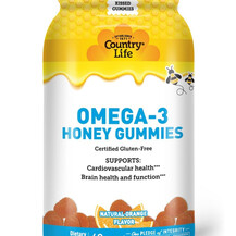 Омега 3 Omega-3 Honey Gummy Natural Orange Flavor Country