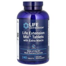 Вітаміни Mix with Extra Niacin Life Extension 240 таблеток Вітаміни Mix with Extra Niacin Life Extension 240 таблеток