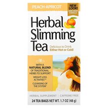 Herbal Slimming Tea Peach-Apricot Caffeine Free 24 Tea Herbal Slimming Tea Peach-Apricot Caffeine Free 24 Tea
