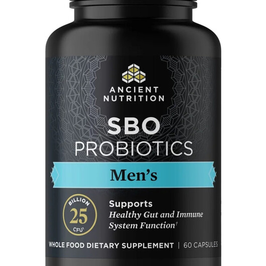 Основне фото товару SBO Probiotics - Men's Основне фото товару Ancient Nutrition, SBO Probiotics - Men's, Пробіотики, 60 ка