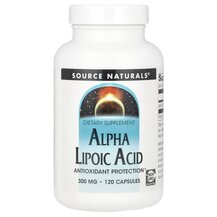 Alpha Lipoic Acid 300 mg Альфа-липоевая Source Naturals