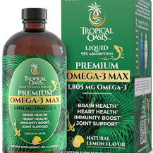 Premium Omega-3 MAX Natural Lemon Flavor Омега ЭПК ДГК