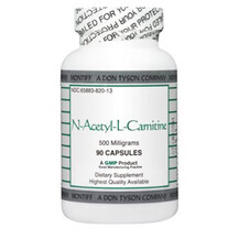 Ацетилкарнітин N-Acetyl-L-Carnitine Montiff 90 капсул