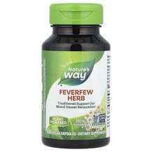 Feverfew Herb 380 mg 100 Vegan Пиретрум 380 мг Nature's