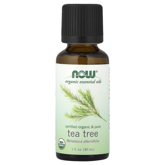 Основное фото товара NOW Foods, Эфирное масло, Pure Essential Oil Organic Tea Tree, 30