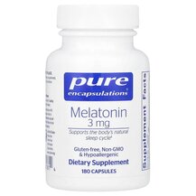 Мелатонін Melatonin 3 mg Pure Encapsulations 180 капсул