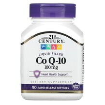 Liquid Filled CoQ-10 100 mg Коэнзим Q-10 100 мг 21st Liquid Filled CoQ-10 100 mg Коэнзим Q-10 100 мг 21st