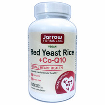Red Yeast Rice + Co-Q10 Красный дрожжевой рис Jarrow