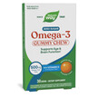 Фото товару Omega-3 Gummy Chews Zero Sugar Фото товару Nature's Way, Omega-3 Gummy Chews Zero Sugar, Омега 3, 30 та