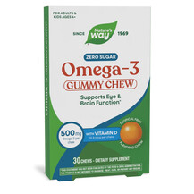 Омега 3 Omega-3 Gummy Chews Zero Sugar Nature's Way Омега 3 Omega-3 Gummy Chews Zero Sugar Nature's Way