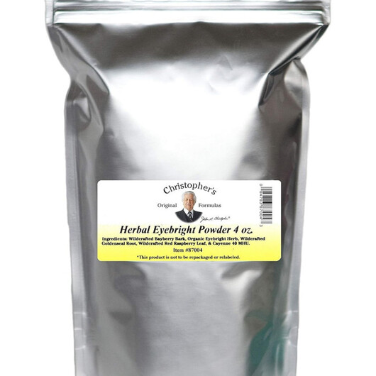 Основне фото товару Herbal Eyebright Powder Основне фото товару Christopher's Original Formulas, Herbal Eyebright Powder, Тр