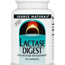 Lactase Digest Фермент Лактаза Source Naturals 90 капсул