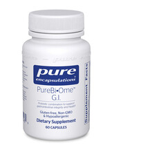 PureBi-Ome G.I. Ферменты Pure Encapsulations 60 капсул