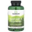 Фото товару Quercetin & Bromelain Respiratory Health Фото товару Swanson, Quercetin & Bromelain, Кверцетин та Бромелайн, 250 к
