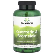 Quercetin & Bromelain Кверцетин и Бромелайн Swanson