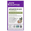 Фото товару NewChapter, Advanced D3 & K2 + Turmeric, Вітаміни D3 K2, 30 к