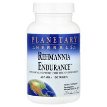 Rehmannia Endurance 637 mg Ремания Planetary Herbals