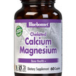 Фото товара Chelated Calcium Magnesium Фото товара Bluebonnet Nutrition, Кальций, Chelated Calcium Magnesium, 60 таб