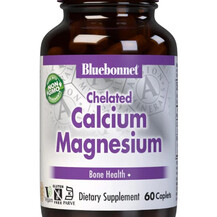 Chelated Calcium Magnesium Кальций Bluebonnet Nutrition