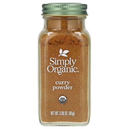 Основне фото товару Curry Powder Основне фото товару Simply Organic, Curry Powder, Спеції, 85 гр