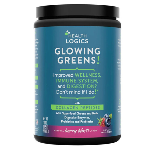 Основне фото товару Glowing Greens! with Collagen Peptides Natural Berry Flavor Основне фото товару Glowing Greens! with Collagen Peptides Natural Berry Flavor, Супе
