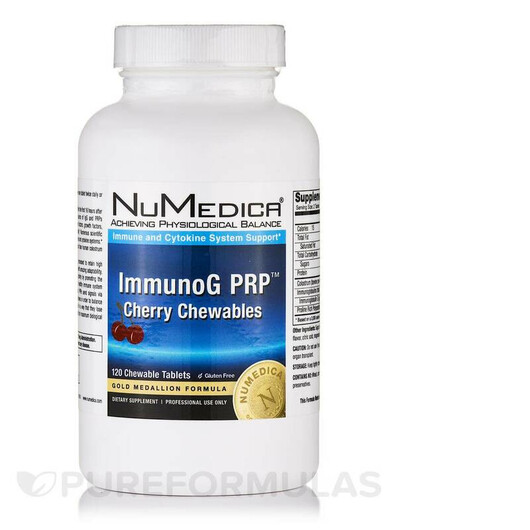 Основное фото товара ImmunoG PRP Chewables Cherry Flavor, Поддержка иммунитета, 120 та