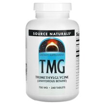 TMG Trimethylglycine 750 mg 240 TMG Триметилглицин 750 мг