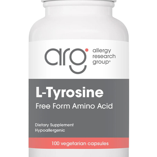 Основне фото товару L-Tyrosine Основне фото товару Allergy Research Group, L-Tyrosine, L-Тирозин, 100 капсул