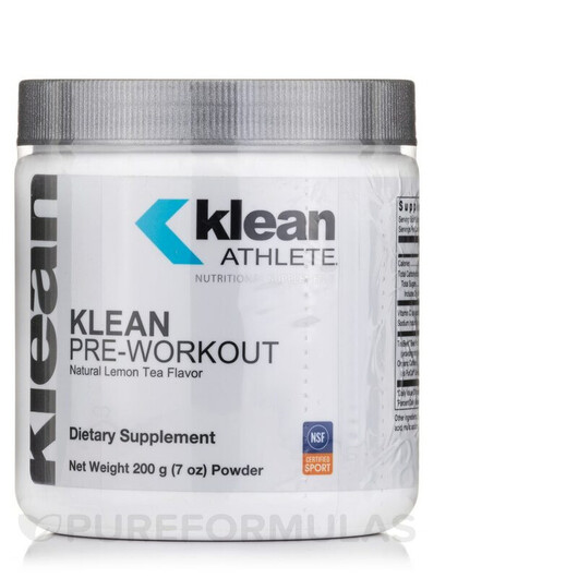 Основне фото товару Klean Pre-Workout Powder Natural Lemon Tea Flavor Основне фото товару Klean Pre-Workout Powder Natural Lemon, Передтренувальний комплек