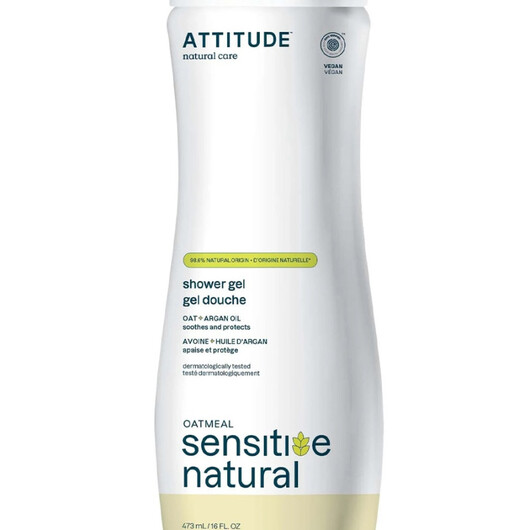 Основне фото товару Sensitive Natural Shower Gel - Oatmeal Основне фото товару Sensitive Natural Shower Gel - Oatmeal, Гель для душу, 473 мл