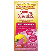1000 mg Vitamin C Pink Lemonade Витамин C Emergen-C 30 шт