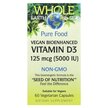 Фото товара Whole Earth & Sea Vegan Bioenhanced Vitamin D3 5000 IU Фото товара Whole Earth & Sea Vegan Bioenhanced Vitamin D3 5000, Витамин