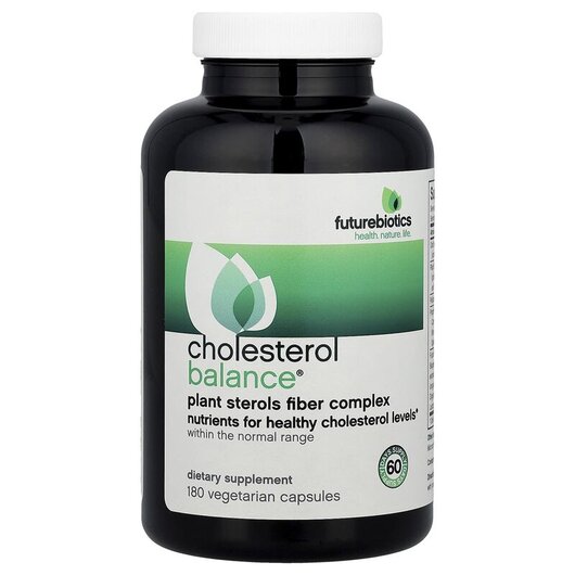 Основне фото товару Cholesterol Balance Основне фото товару Future Biotics, Cholesterol Balance, Поддержка холестерина, 180 к
