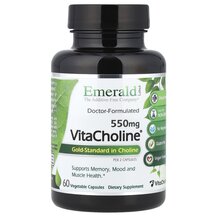Холін VitaCholine 550 mg Emerald 60 капсул