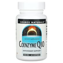 Coenzyme Q10 100 mg Коэнзим CoQ10 Source Naturals Coenzyme Q10 100 mg Коэнзим CoQ10 Source Naturals