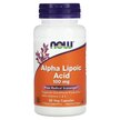 Фото товару NOW Foods, Alpha Lipoic Acid 100 mg, Альфа-ліпоєва, 60 капсул