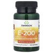 Фото товару Swanson, Natural Vitamin E 134.2 mg, Вітамін E Токофероли, 100 ка