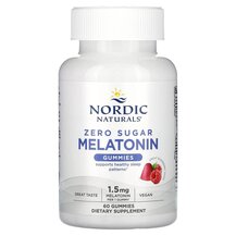 Zero Sugar Melatonin Gummies Raspberry 1.5 mg Мелатонин Zero Sugar Melatonin Gummies Raspberry 1.5 mg Мелатонин