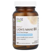 MyPure Lion's Mane 8X Maximum Strength Грибы Львиная грива
