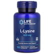 Фото товару L-Lysine 620 mg Фото товару Life Extension, L-Lysine 620 mg, L-лізин 620 мг, 100 капсул