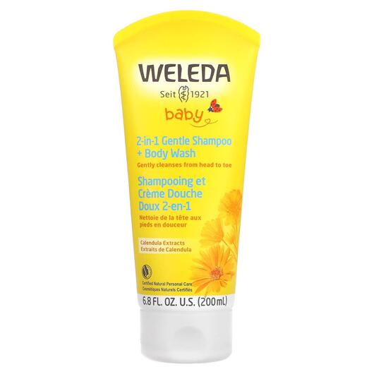 Основне фото товару 2-in-1 Gently Shampoo & Body Wash Calendula Основне фото товару 2-in-1 Gently Shampoo & Body Wash Calendula, Шампунь для діте
