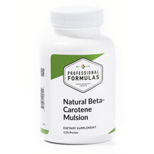 Natural Beta-Carotene Mulsion Витамин А Ретинол 120 капсул